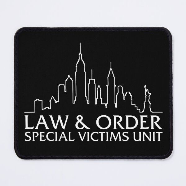 Item preview, Law & Order SVU skyline white designed and sold by ellclark.