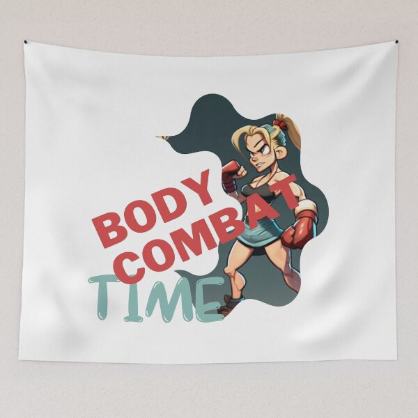 Item preview, Body Combat Tough Girl Time designed and sold by Cute-Jory-Store.