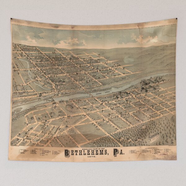 Item preview, Bethlehems, Pennsylvania (1873) designed and sold by allhistory.