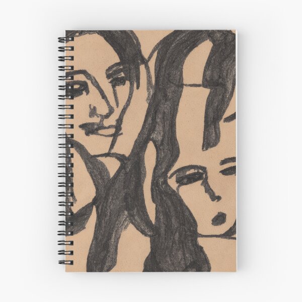 Item preview, Black Line Figure Painting Abstract designed and sold by bryanchvzz.
