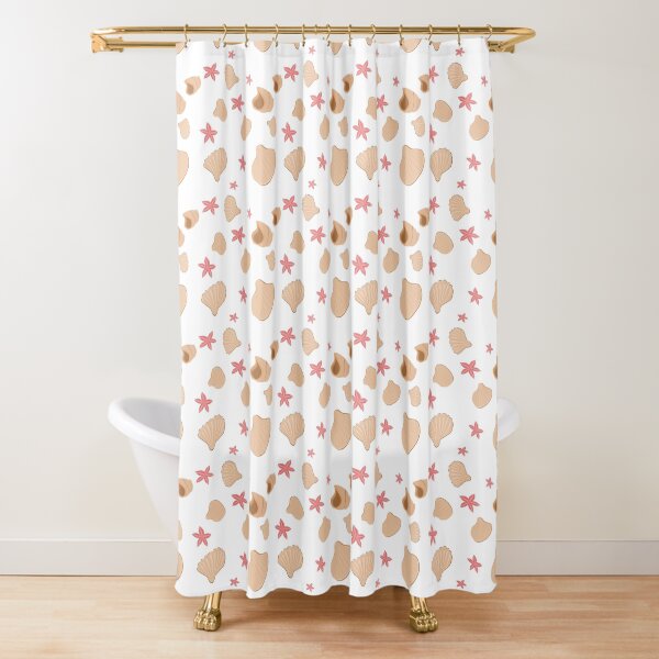 Item preview, Sea shells and sea stars on a white background  designed and sold by Aveatim.