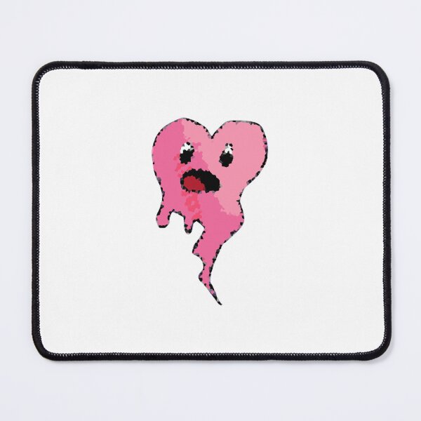 Item preview, Valentines day pixelated pink heart  designed and sold by Coffeemerc117.