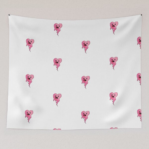 Item preview, Valentines day pixelated pink heart  designed and sold by Coffeemerc117.