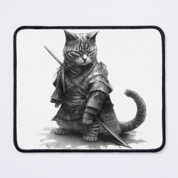 Item preview, Takeda Aizukan - The old Samurai cat Hero designed and sold by Kabu-store.