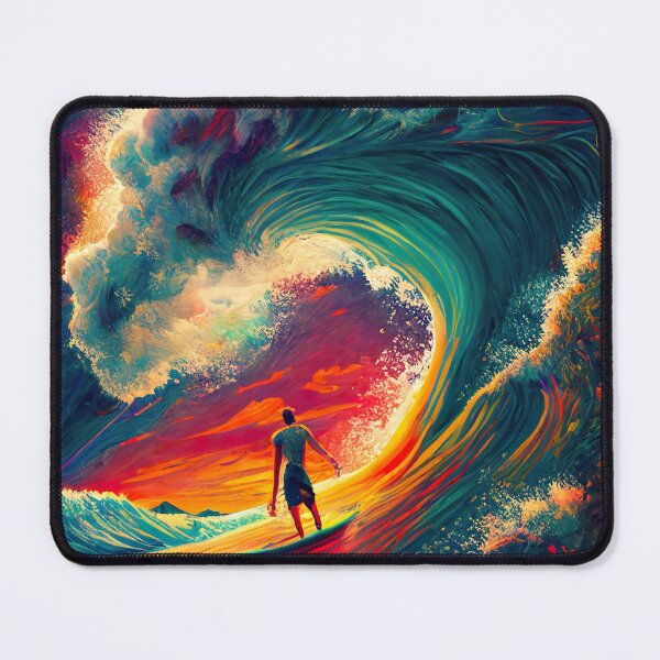 Item preview, big wave surfing designed and sold by KrisG-Art.