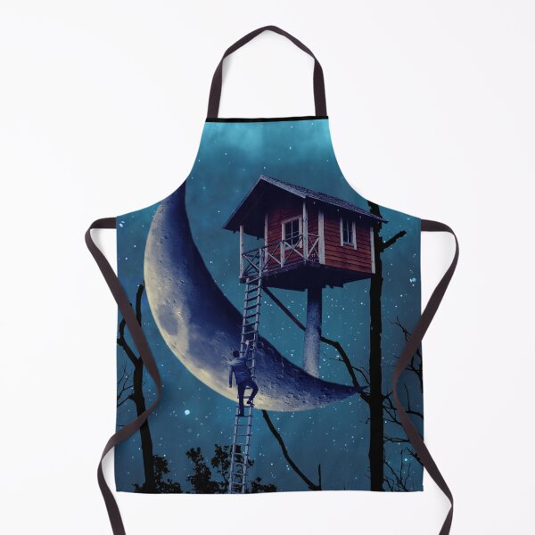 Item preview, Dreaming of a Treehouse on a Crescent Moon designed and sold by Caregiverology.