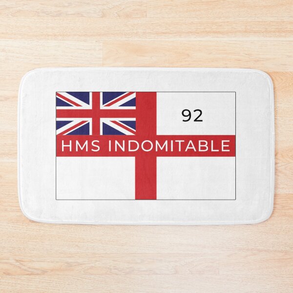 Item preview, HMS Indomitable 92 On British White Ensign - British Navy Illustrious Class Aircraft Carrier designed and sold by Stuart Jones.