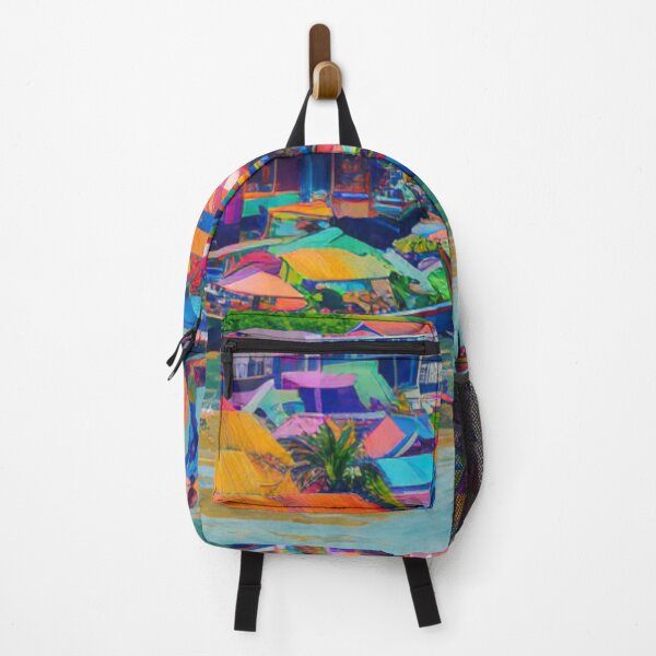Item preview, Sun-kissed Streets of Thailand - The Liveliness of the Coastal Village designed and sold by WBP Mart.