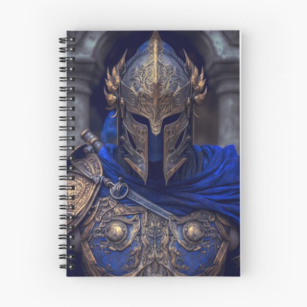 Item preview, Sapphire Spartan designed and sold by AI Dream Journal.