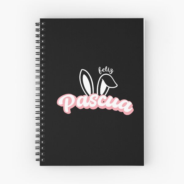 Item preview, Feliz Pascua Happy Easter Spanish text - conejos de pascua - easter bunny designed and sold by ALLURE-minimal.