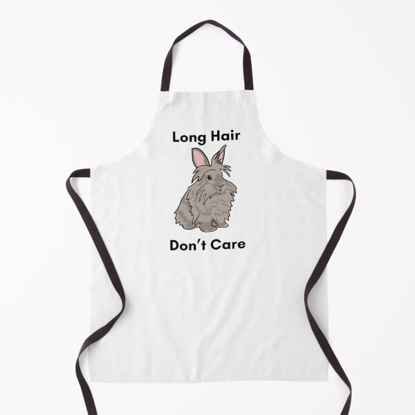 Item preview, Long Hair Don't Care | Lionhead Bunny | Fluffy Rabbit designed and sold by bashfulbunnies.