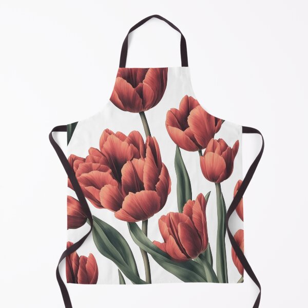 Artikelvorschau, Rotes Tulpenmuster entworfen und verkauft von Edith Leyster.
