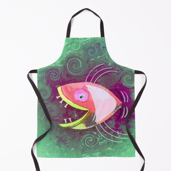 Item preview, Boho Fish Home Décor or Art Bohemian Vibes Hippie Style 1 of 2 designed and sold by Beachy.
