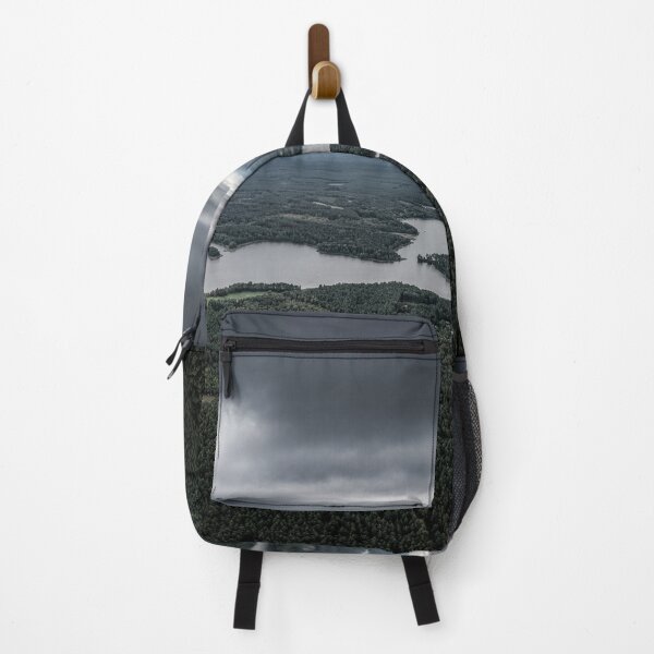 Item preview, Moody sky before a storm over land of lakes designed and sold by Lukasz Szczepanski.
