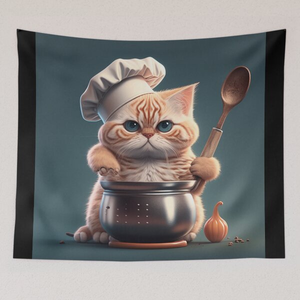 Item preview, Cat Chef: The funniest and most elegant cats in the kitchen with Cat Chef designed and sold by BeerBot.
