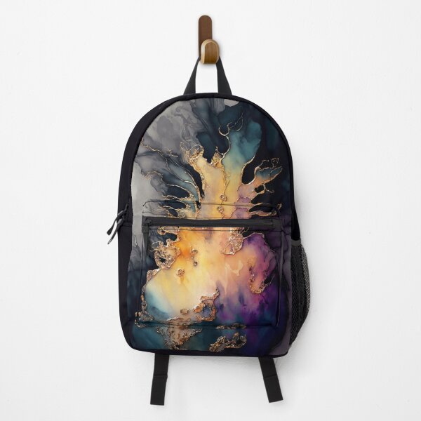 Item preview, Pineapple Fusion - Abstract Alcohol Ink Resin Art designed and sold by inkvestor.