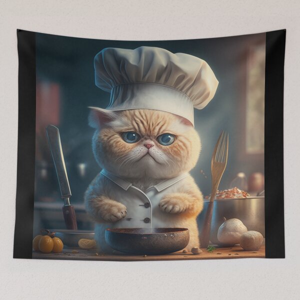 Item preview, Cat Chef: The funniest and most elegant cats in the kitchen with Cat Chef designed and sold by BeerBot.