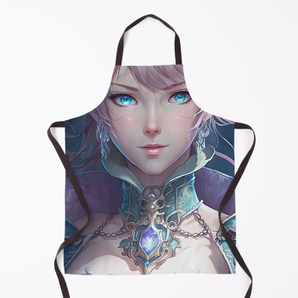 Item preview, A fantasy elf female bishop in a blue pastel dress designed and sold by PJGartui.