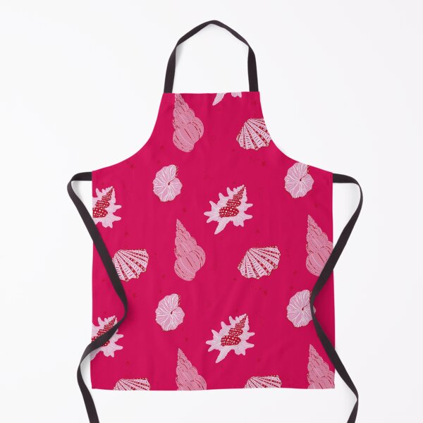 Item preview, brilliant pink seashell pattern designed and sold by freeinthelines.