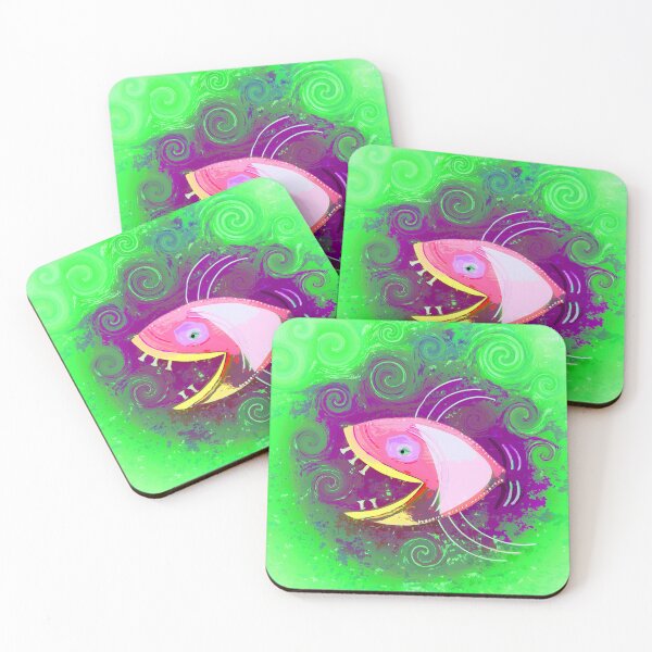 Item preview, Boho Fish Home Décor or Art Bohemian Vibes Hippie Style 2 of 2  designed and sold by Beachy.