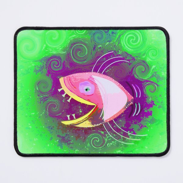Item preview, Boho Fish Home Décor or Art Bohemian Vibes Hippie Style 2 of 2 designed and sold by Beachy.