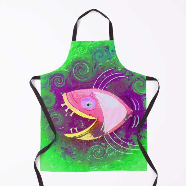 Item preview, Boho Fish Home Décor or Art Bohemian Vibes Hippie Style 2 of 2 designed and sold by Beachy.