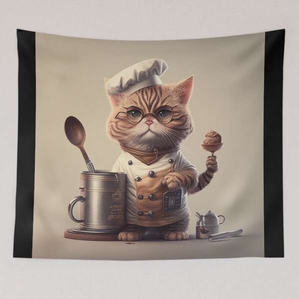 Item preview, Cat Chef: The funniest and most elegant cats in the kitchen with Cat Chef designed and sold by BeerBot.