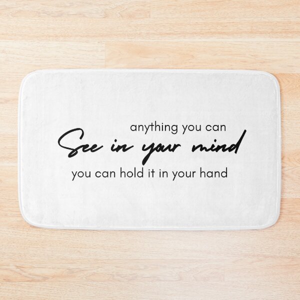 Item preview, Anything you can see in your mind, You can hold it in your hand - Law of Attraction Inspired Designs Clothing & Accessories designed and sold by RonVivero.