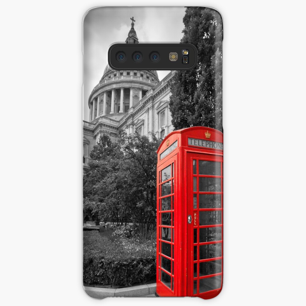 St Pauls Cathedral and the red telephone box Case & Skin for Samsung Galaxy