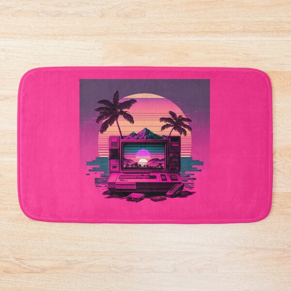 Item preview, Vaporwave Style TV designed and sold by AI Dream Journal.