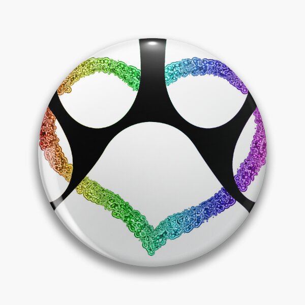 Item preview, PUPPY LOVE RAINBOW HEART White designed and sold by SHOP HAWAII.