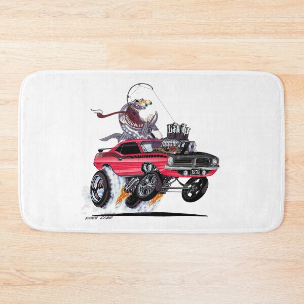 Item preview, Vince Crain High Octane Art FISHTAILIN 1970 pink AAR designed and sold by vincecrain.