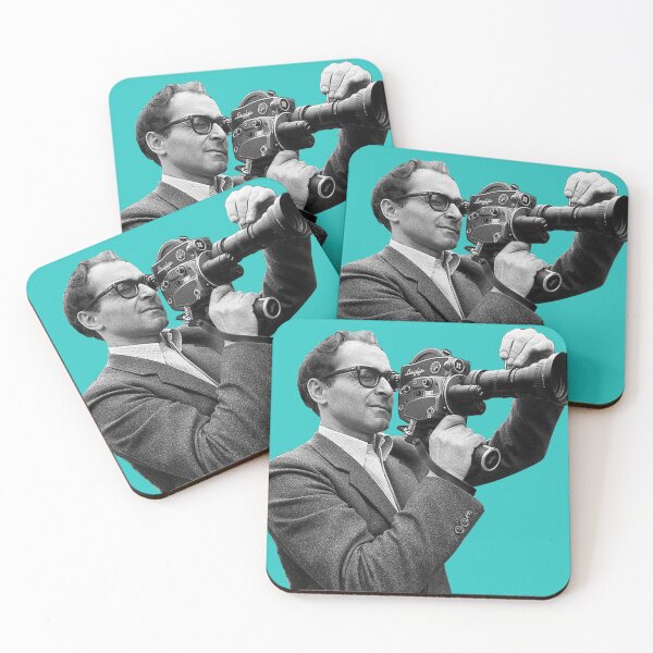 Item preview, Jean Luc Godard with camera designed and sold by planet99design.