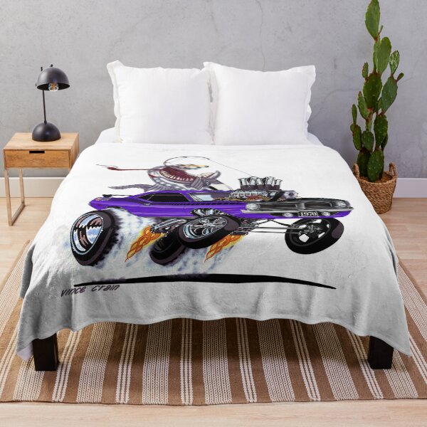Item preview, Vince Crain High Octane Art FISHTAILIN 1970 purple AAR designed and sold by vincecrain.