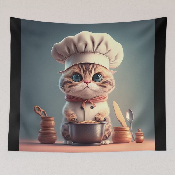 Item preview, Cat Chef: The funniest and most elegant cats in the kitchen with Cat Chef designed and sold by BeerBot.