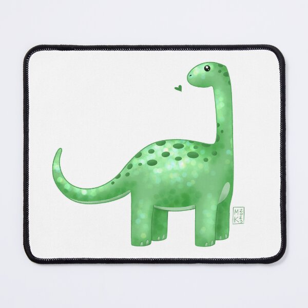Item preview, Blissful Little Brachiosaur! designed and sold by MallyMakesStuff.