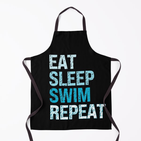 Item preview, Eat sleep swim repeat - swimming life designed and sold by EvergreenWhimsy.