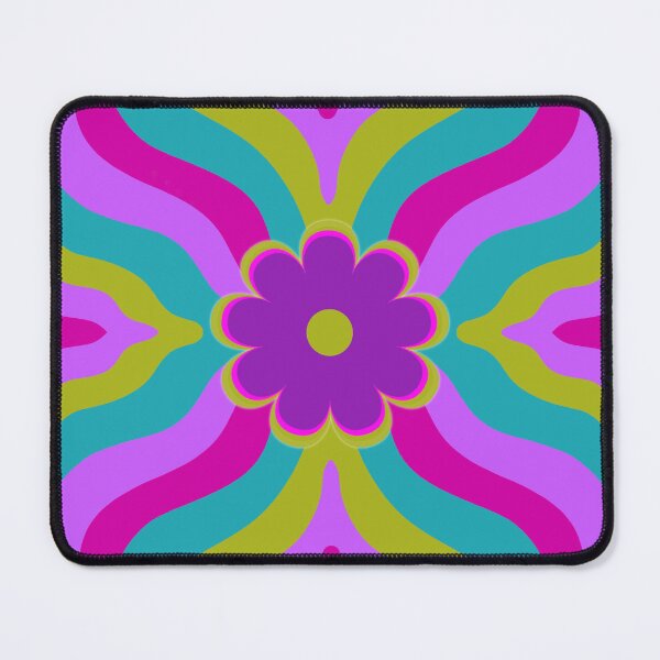 Item preview, Wavy Groovy Flower Design designed and sold by TrippyHippyArtz.