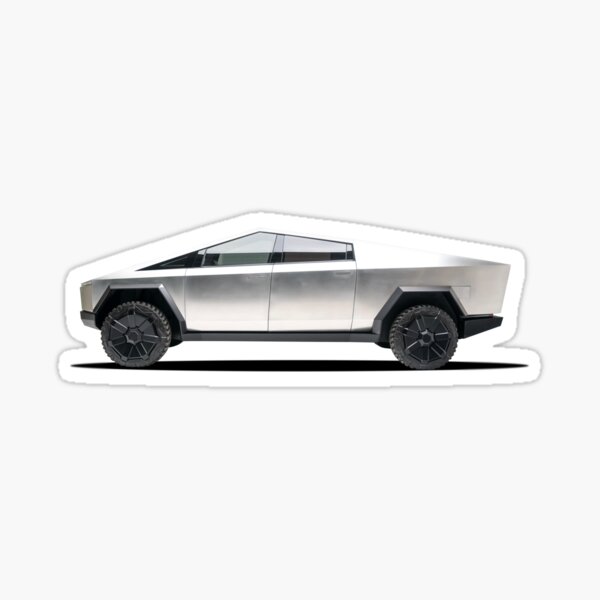 Artikel-Vorschau von Der Cybertruck - auf Grau, designt und verkauft von boltjesdesign.
