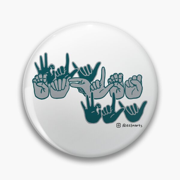 Item preview, Fly Eagles Fly in ASL designed and sold by Ezlinarts.
