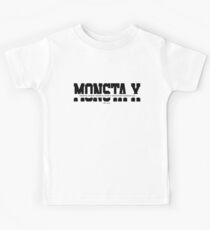 MONSTA X: All Members (Black Font Ver.) Kids Tee