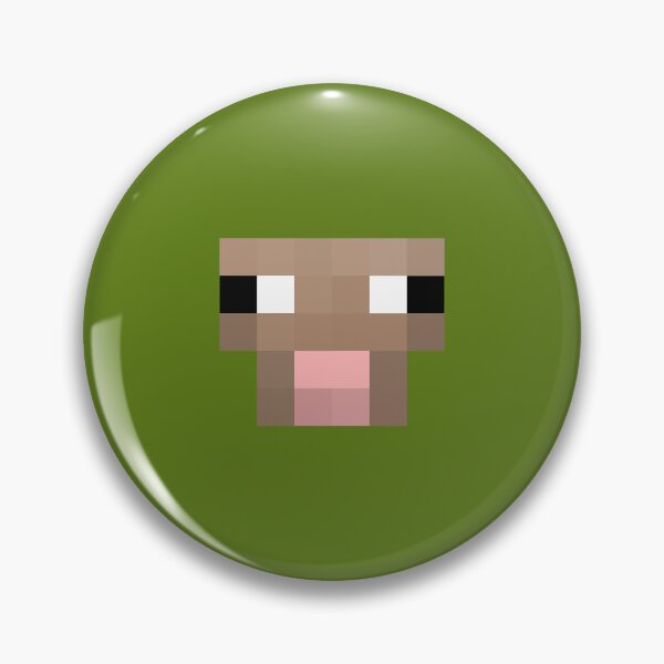 Item preview, Green Sheep Minecraft designed and sold by Emote Bot.