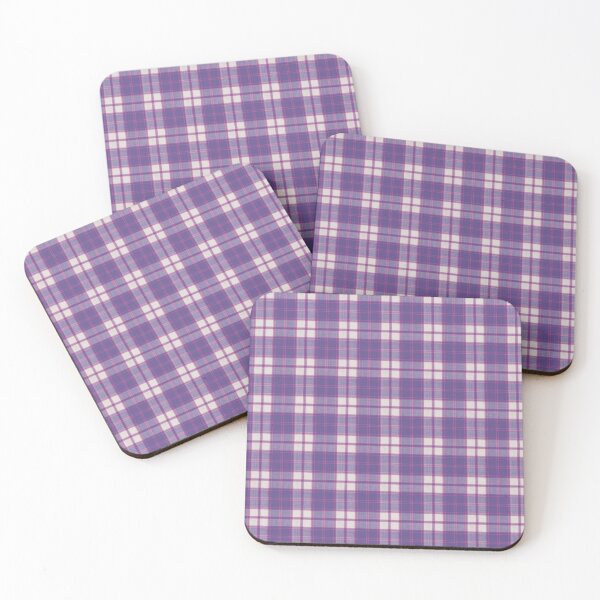 Item preview, Ultra Violet Tartan designed and sold by coverinlove.