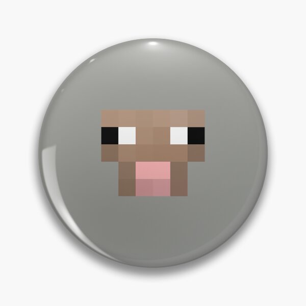 Item preview, Light Gray  Sheep Minecraft designed and sold by Emote Bot.