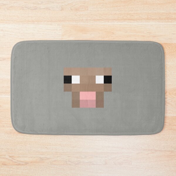 Item preview, Light Gray  Sheep Minecraft designed and sold by Emote Bot.