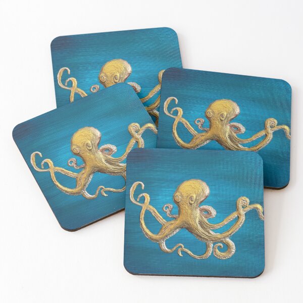 Item preview, Golden Octopus designed and sold by Sarahdubya85.