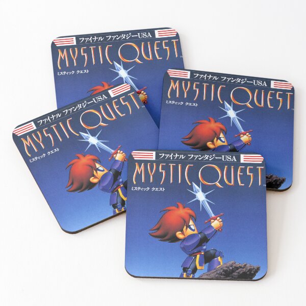 Item preview, Final Fantasy USA Mystic Quest Famicom Cover Art designed and sold by luscastore.