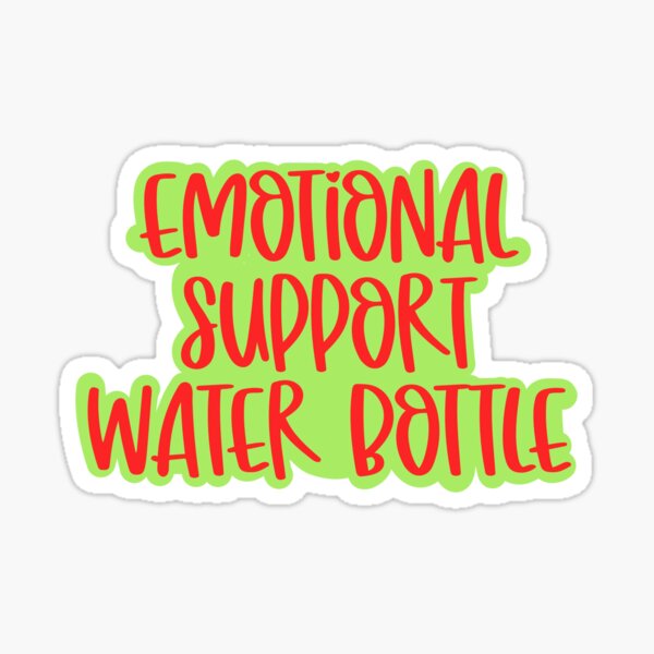 Emotional Support Stanley Sticker 