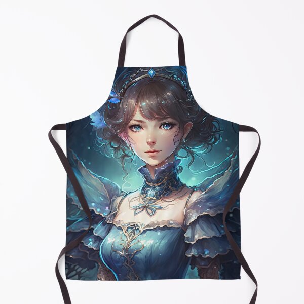Item preview, A fantasy elf female bishop in a blue pastel dress designed and sold by PJGartui.