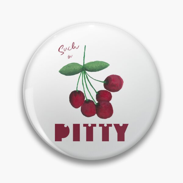 Item preview, Such a Pity Red Cherries Hanging From a Branch Painting Such a Pitty designed and sold by Blue Daisy Studio.